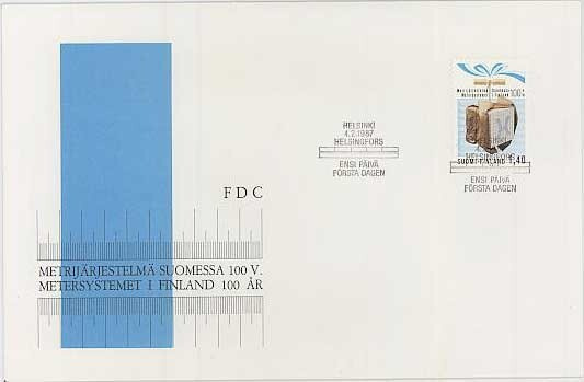 1987 metrijärjestelmä FDC