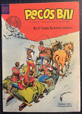 Pecos Bill 1958 no:17, Tommy Buckaroon salaisuus