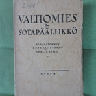 Valtiomies ja Sotapäällikkö kirja v.1930 - pikkukuva 1