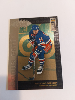 1995-96 CC Crash the Game Silver Bonus #C6 Mark Messier