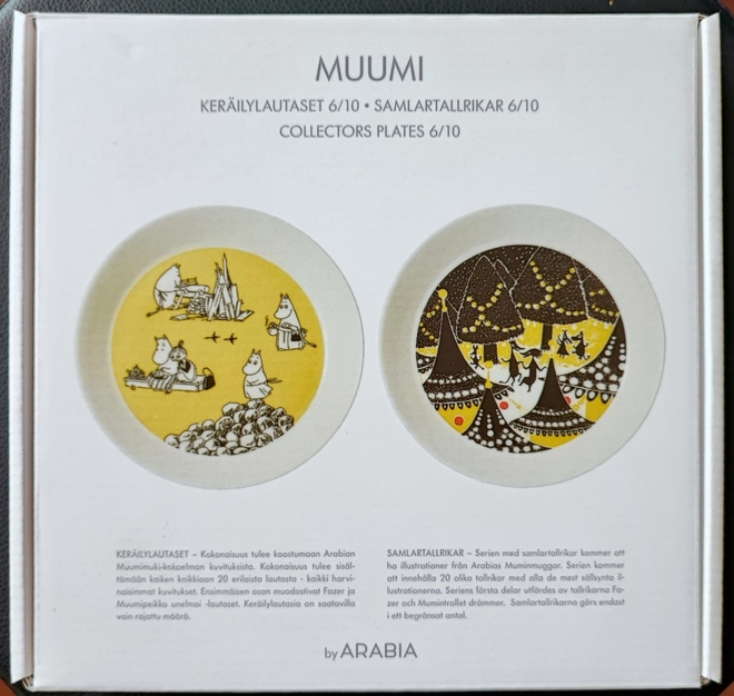 Muumi keräilylautaset 6/10