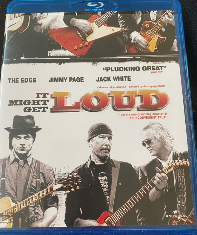 It Might Get Loud Blu-ray - Jimmy Page, Jack White, The Edge
