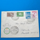 Postilähetyskuori ja merkit XV OLYMPIA HELSINKI 1952 - pikkukuva 1