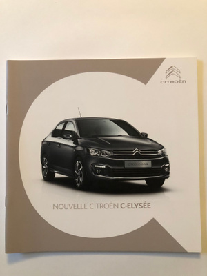 Myyntiesite - Citroen C-Elysee - 1/2017