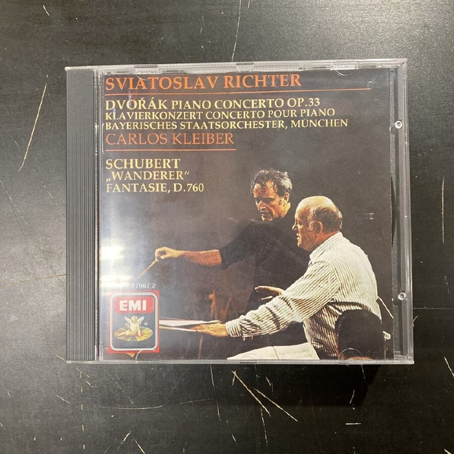 Sviatoslav Richter - Dvorak: Piano Concerto / Schubert CD