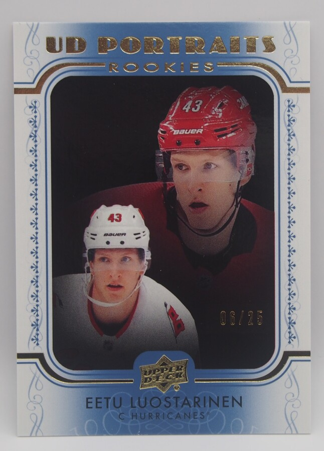 2019-20 Upper deck Portraits Platinum Eetu Luostarinen /25