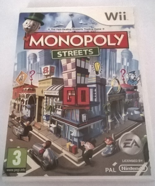 * Monopoly Streets Wii / Wii U PAL MIB Lue Kuvaus