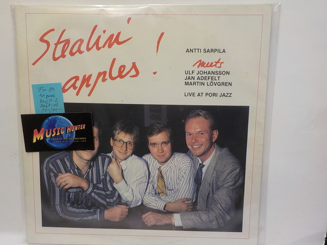 ANTTI SARPILA - STEALIN' APPLES! M-/M- FIN 89 PRESS LP