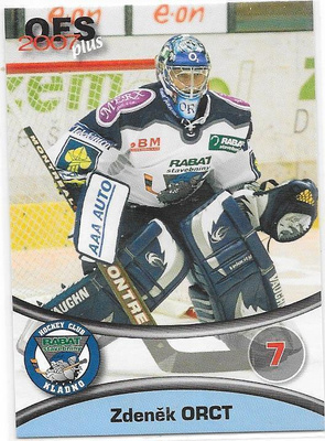 2006-07 OFS Plus #261 Zdenek Orct Kladno MV Tsekki