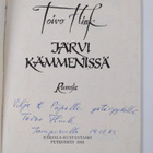 Toivo Flink : Järvi kämmenissä : runoja (signeerattu, tek... - pikkukuva 3
