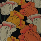 Värikäs retro-verho - pikkukuva 1
