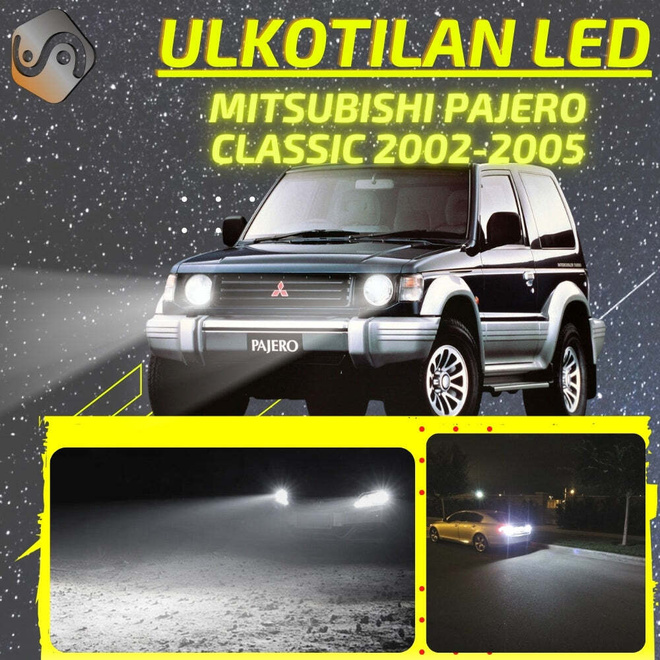 PAJERO CLASSIC 2002-2005 Ulkoiset LED -valot