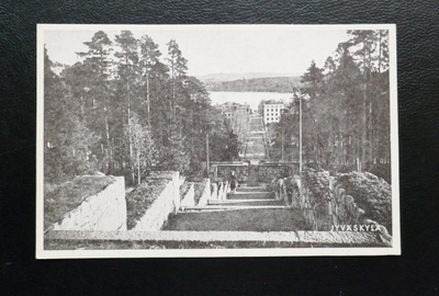 JYVÄSKYLÄ Näkymä Harjulta vanha kortti