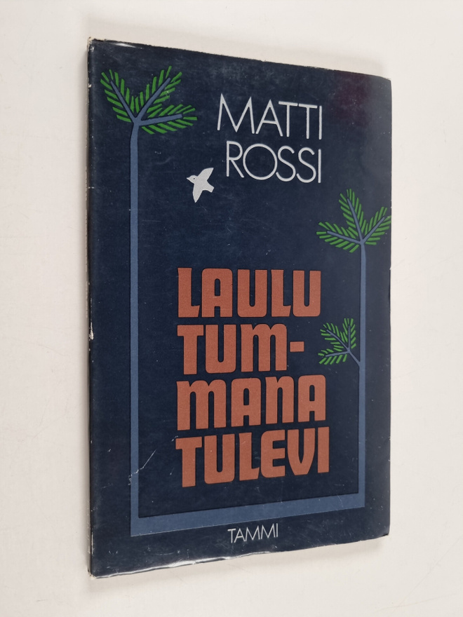 Matti Rossi : Laulu tummana tulevi : runoja