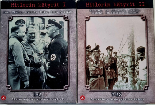 HITLERIN KÄTYRIT I-II BOKSIT DVD (12 DISC)
