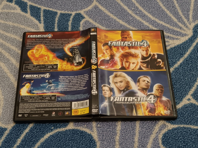 Fantastic 4 & Fantastic 4 Hopeasurffari DVD