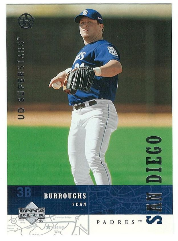 02-03 UD Superstars #203 Sean Burroughs