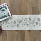 Kirjontapakkaus / kirjontatyö pellavaliinaan - pikkukuva 2