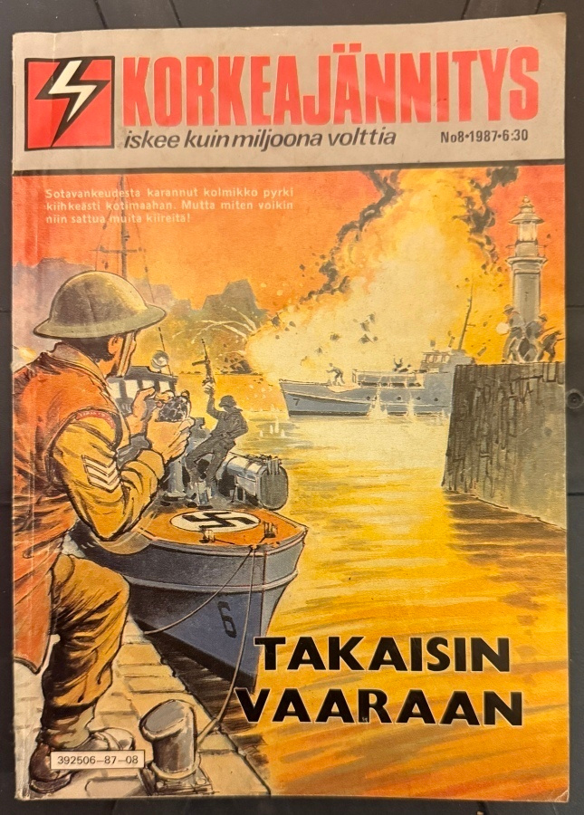 KORKEAJÄNNITYS 8/1987 - TAKAISIN VAARAAN