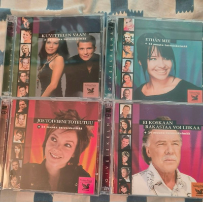 TOIVEISKELMÄT (valitut palat ) 10 x 2 cd-box