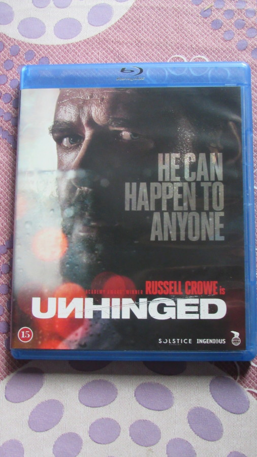 Unhinged - Rattiraivo Blu-ray