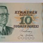 10 Markkaa 1980 Litt. A korvaava 1991069568 - pikkukuva 1