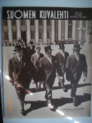 Suomen Kuvalehti Nro 22/1957 (6.5)