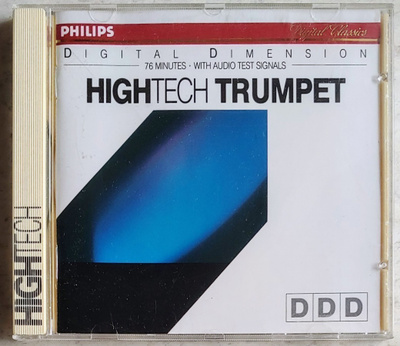 HIGH TECH TRUMPET – Philips Audio testi-CD 1990, Bach ym. ym