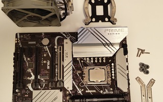 Intel Core i5-13600KF + Asus Prime Z790-P D4 + 32RAM + Jäähd