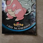 POKEMON SLOWBRO #80 TOPPS TV ANIMATION EDITION BLUE LOGO - pikkukuva 1