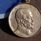 C.G. MANNERHEIM MITALI, PUHDETYÖ. Kullanvärinen. Halkaisija - pikkukuva 5