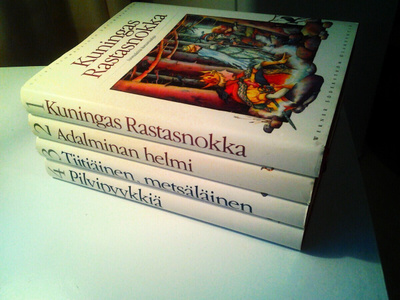 Suuri suomalainen satukirjasto 1 - 4 ( kaikki )