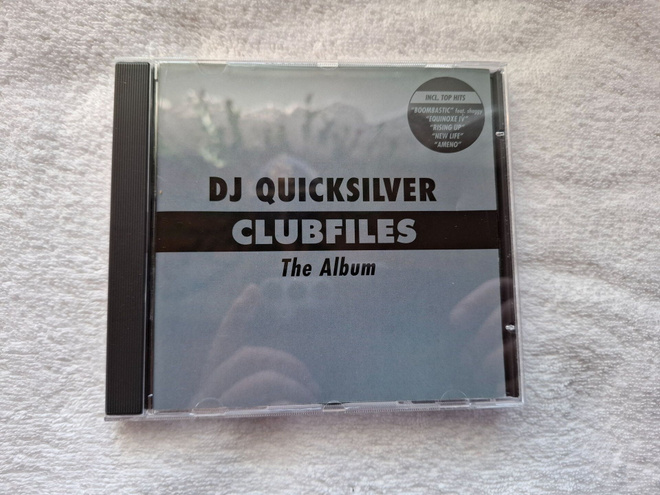 DJ Quicksilver – Clubfiles (The Album) CD