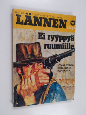 Thane Docker : Lännensarja 10/1975 : Ei ryyppyä ruumiille