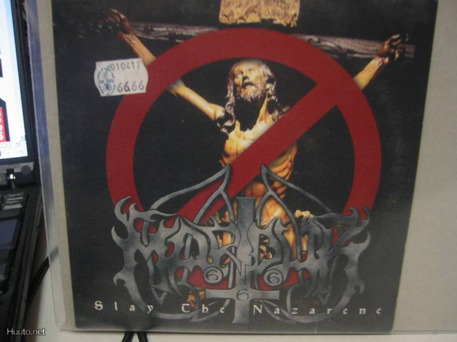 MARDUK - SLAY THE NAZARENE 7'' EP EX+/EX+