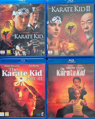 Karate Kid 1-4  -Blu-Ray