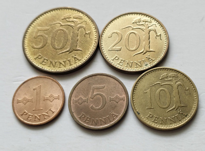 1 p - 50 p, circ, v. 1967