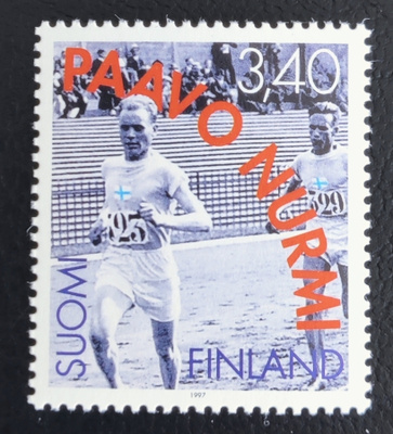 1997 Paavo Nurmi 3,40 mk