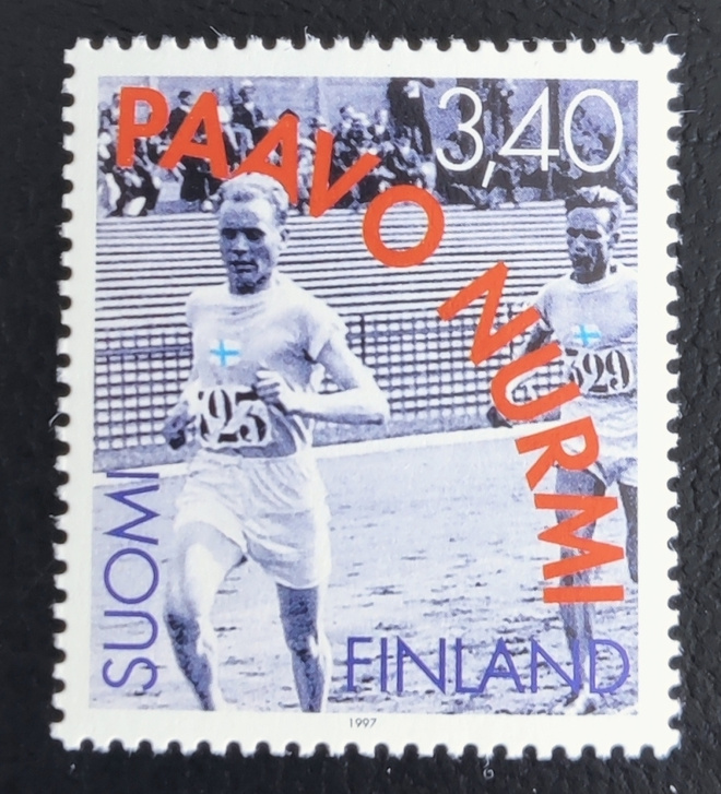 1997 Paavo Nurmi 3,40 mk