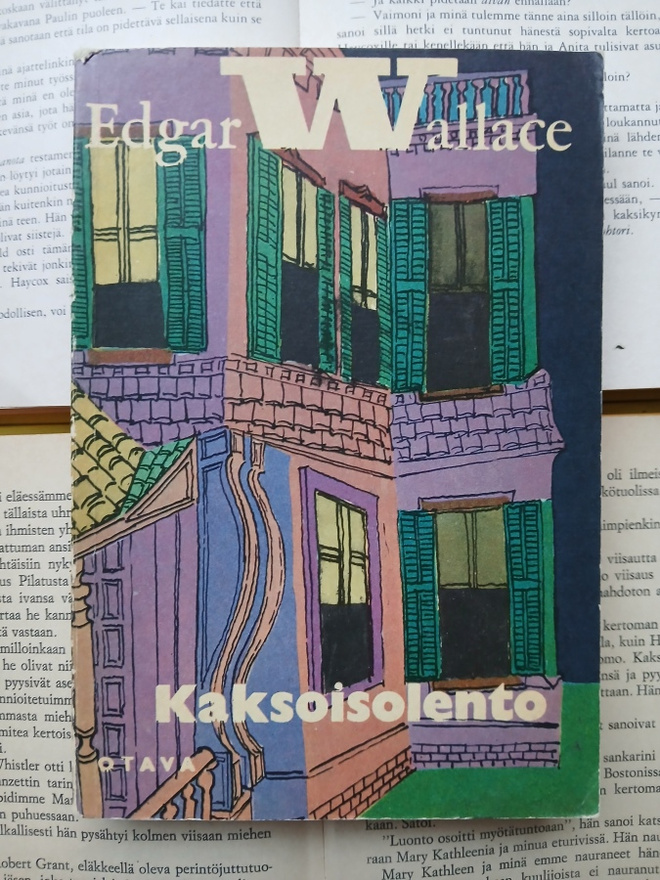 Edgar Wallace - Kaksoisolento: salapoliisiromaani (nid.)