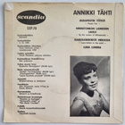 7" EP - Annikki Tähti - Budapestin yössä - Scandia SEP 70 - pikkukuva 2