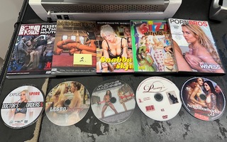 DVD  POISTOELOKUVIA - 10 kpl - kasa 2