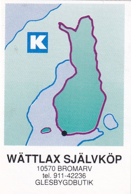 Bromarv, Wättlax Självköp  2/10