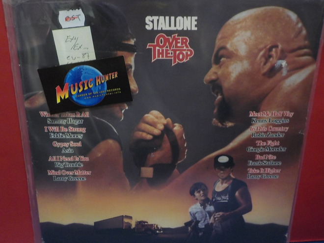 VARIOUS - OVER THE TOP EX+/EX- EU -87 LP