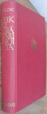 Honoré de Balzac: Leikkisiä tarinoita, Tammi 1961. 2p.