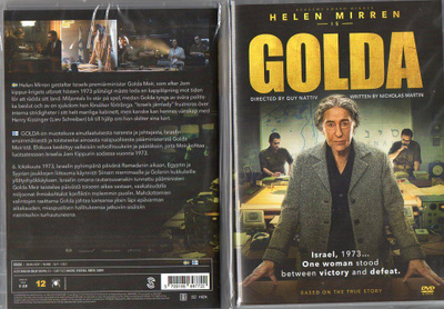 Golda (37 176) UUSI -FI- DVD (suomi/sv) helen mirren 2022 9