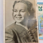 VANHA Valokuva + Omakä.t Nimmari Laulaja Maria Sakkanen 1948 - pikkukuva 1