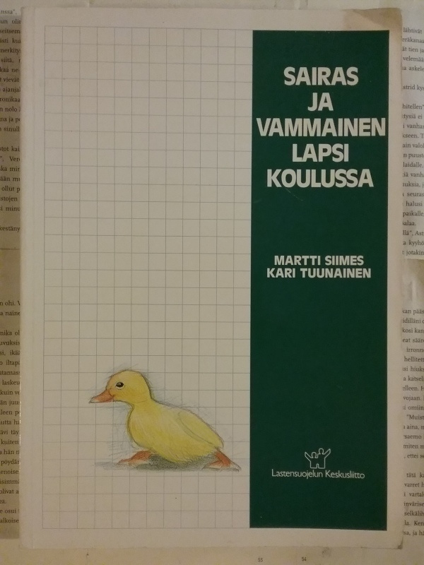 Siimes/Tuunainen - Sairas ja vammainen lapsi koulussa