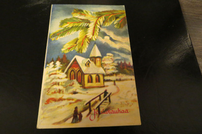 JOULUKORTTI 1967 KULKENUT