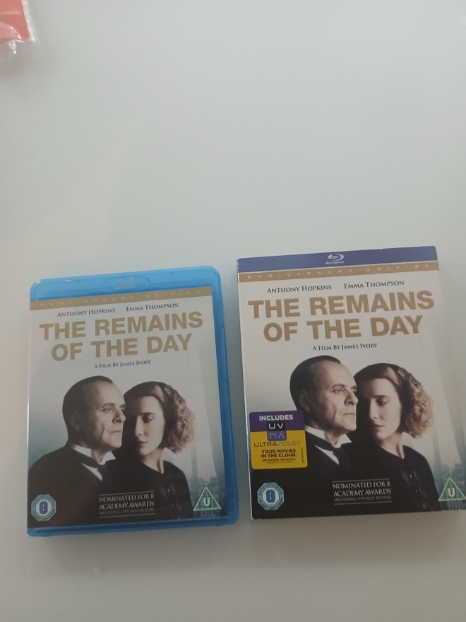 The remains of the day -Pitkän päivän ilta Blu-ray